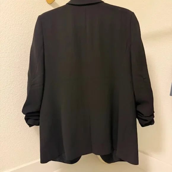 Ann Taylor Black Open-Front Blazer – Size 12 - Picture 3 of 3